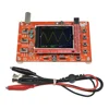 2.4" Fully Assembled Digital Oscilloscope TFT LCD Display With Alligator Probe Test Clip for DSOO138 Oscilloscope Portable 3
