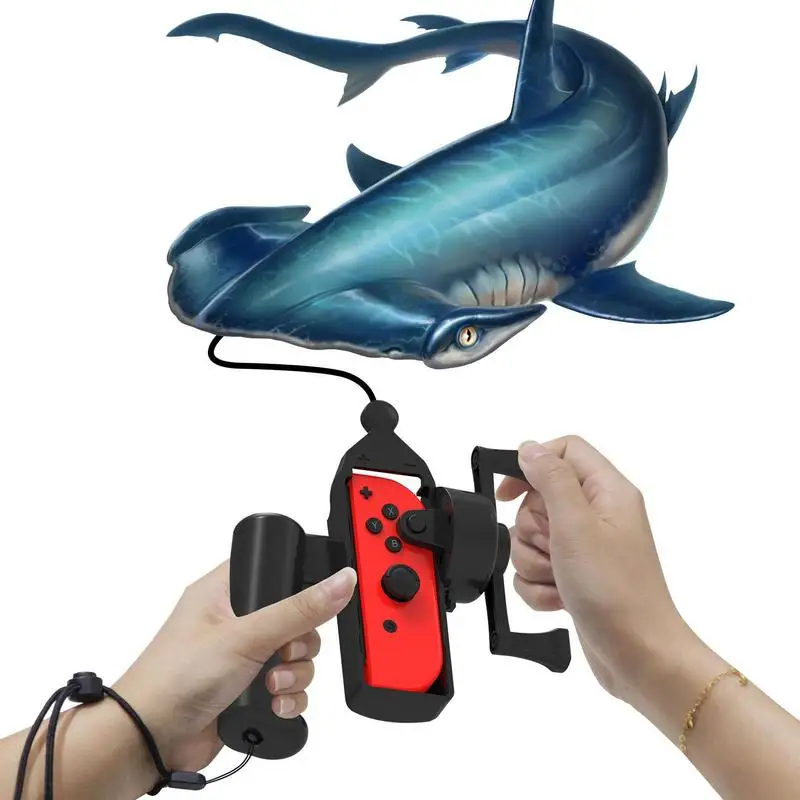 Canna Da Pesca Per Accessori Switch Nindos Kit Da Gioco Per La Pesca Per Controller Switch The Strike Bundle Dispositivo Somatosensoriale