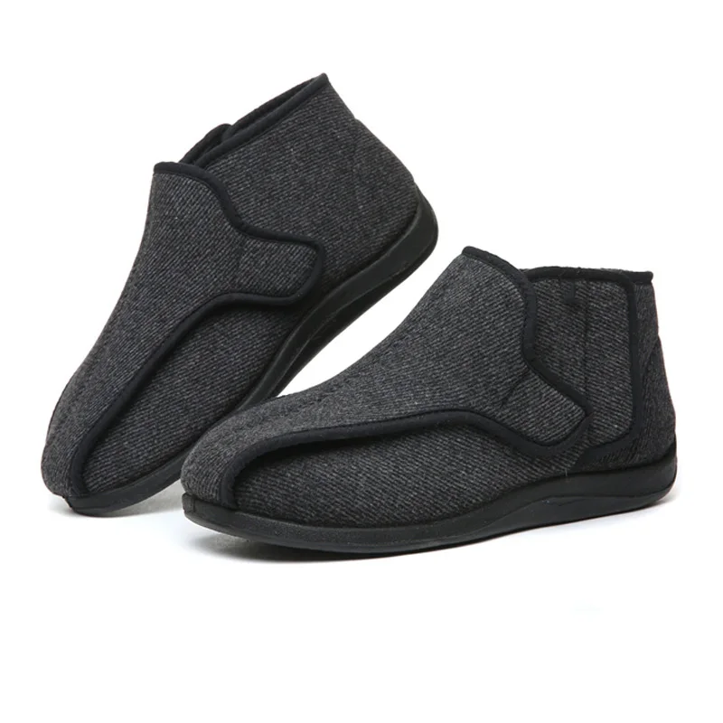 

Widen The New Wool Shoes Fat Swelling Deformation Of Hallux Valgus Foot Wide Elderly Diabetes Shoes Large size