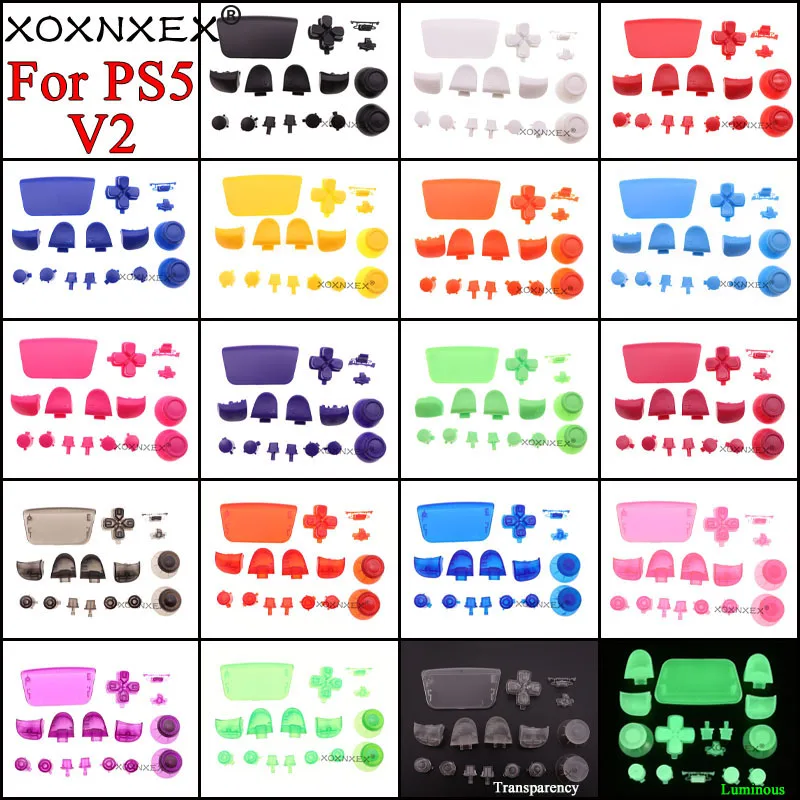 Juego-de-botones-para-mando-de-PS5-V2-2-0-tapas-de-repuesto-para-mando ...
