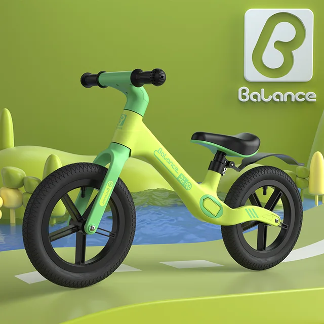 Doki Children's Balance Car Scooter 3-6 Years Old Nylon Belt Pedal 12 Inch Balance Car 2-6 Years Old Children's Scooter 2022 1
