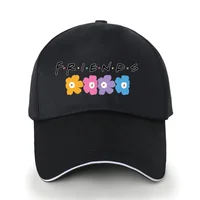 Fashion Baseball Caps Women Adjustable Cotton Snapback Hat Outdoor Men Sports Cap Friends Series Summer UV-proof Visors Hats 2