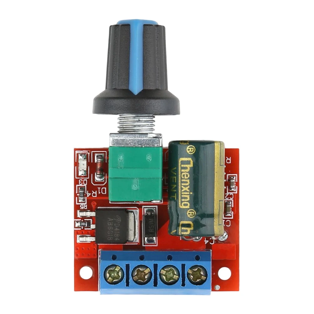 5A 모터 PWM 속도 컨트롤러 DC 4.5V-35V 90W 모터 속도 컨트롤러 자동 복구 모터 속도 조절기