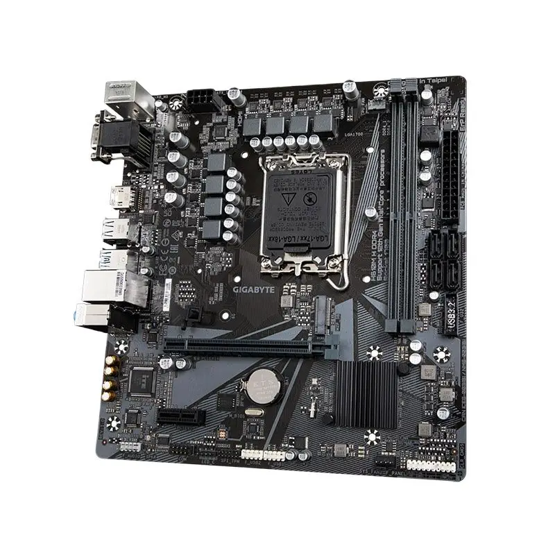 Gigabyte H610m S2 Ddr4 + Intel Core I3 12100f Cpu + Motherboard 