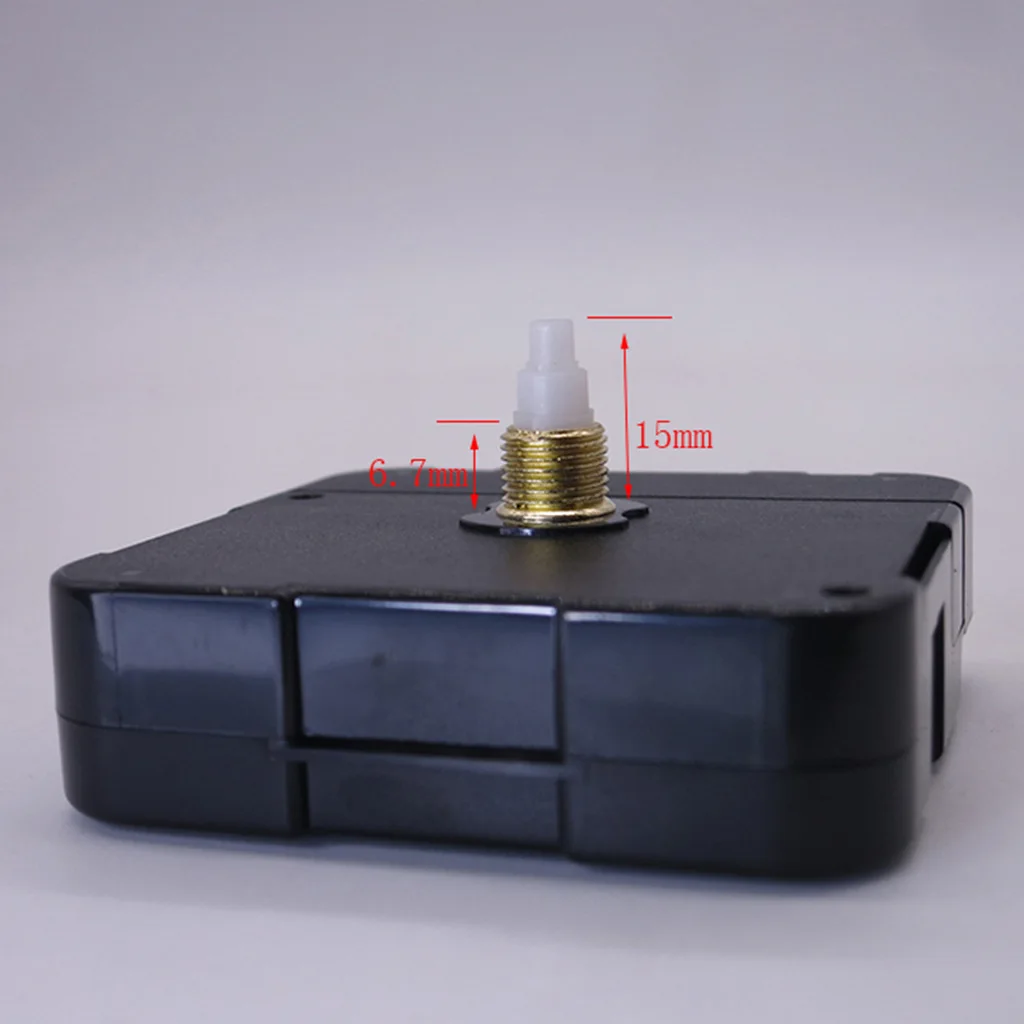 Long Shaft Length Wall Clock Movement Silent Diy Quartz Clocks Mechanism 31mm Wall Watch Machinery Repair Parts Kit Clockwork