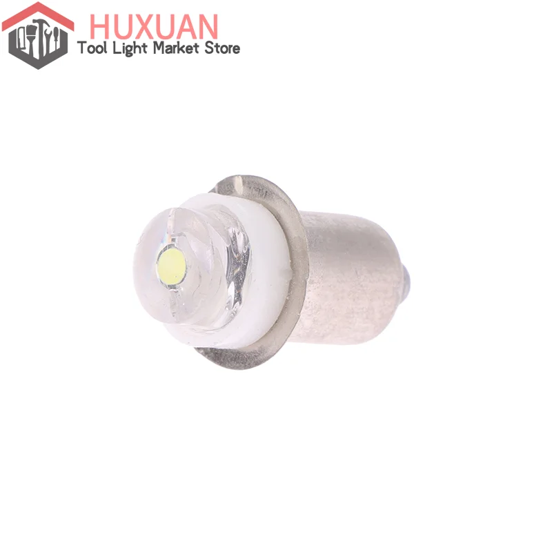 

V-shaped Notch LED For Focus Flashlight Replacement Bulb P13.5S PR2 1W Led Torch Work Light Lamp DC 2.2-2.5V White