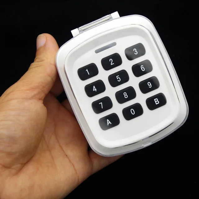 Universal Wireless Keypad Garage Door Openers Rolling Code Keypad 315mhz 433mhz 868mhz Remote Control 433.92MHz 868.3MHz 5