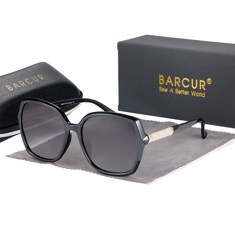 نظارات شمسية نسائية بتصميم متدرج للنساء UV400