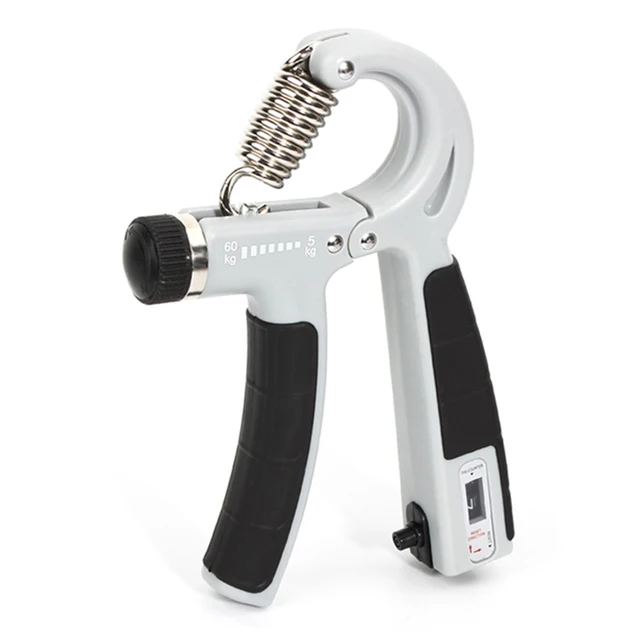 Hand Grip Gripper 5 To 60kg Adjustable Heavy Duty Gym Exercise Wrist Training Increase Strength Spring Finger Expander 5