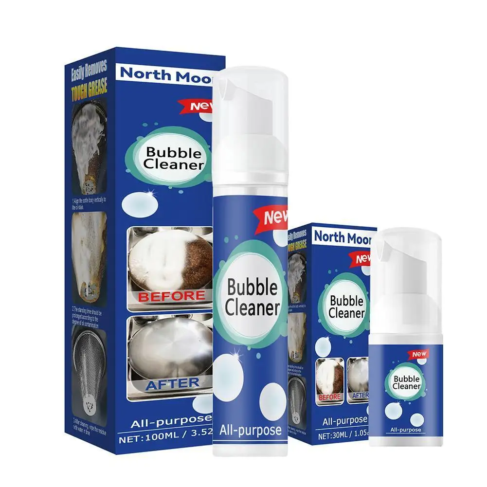 100ml Car Multifunctional Heavyduty Spray Cleaner Auto Interior Cleaning Agent Kitchen Grease