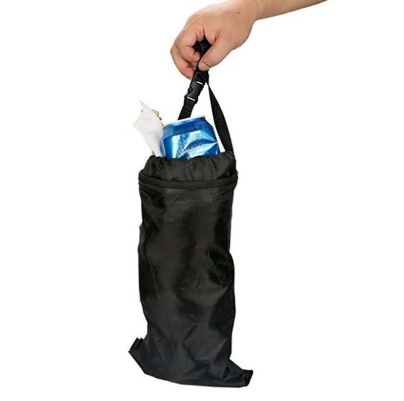 Car Garbage Bin Oxford Cloth Auto Trash Bag Hanging Seat Back Storage Bag Trash Can Organizer Car Accessories Interior car trash can car storage bag car trash bag