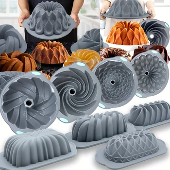 Silicone Bakeware Set – Flower & Assorted Shapes 1