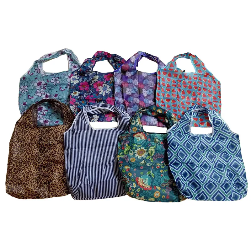 Eco-Friendly Foldable Shopping Tote with Large-Capacity