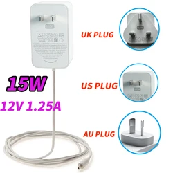 Compact 15W Power Supply Charger - European PLUG - Grey