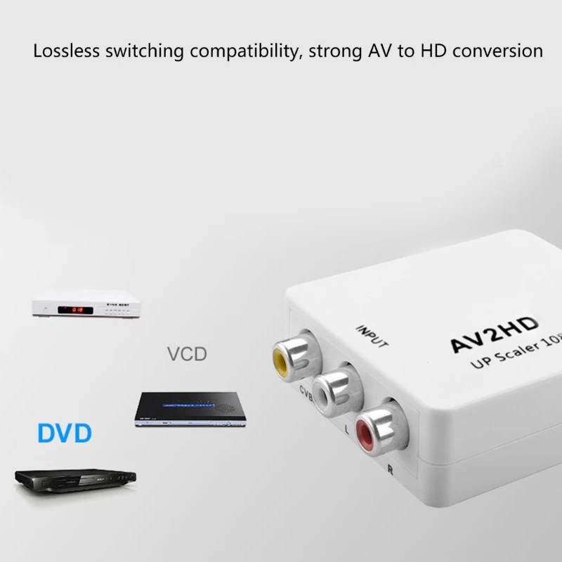 1080P RCA ȣȯ   ȯ AV2HDMI   ̺ CVBS (USB ̺ ) H8WD