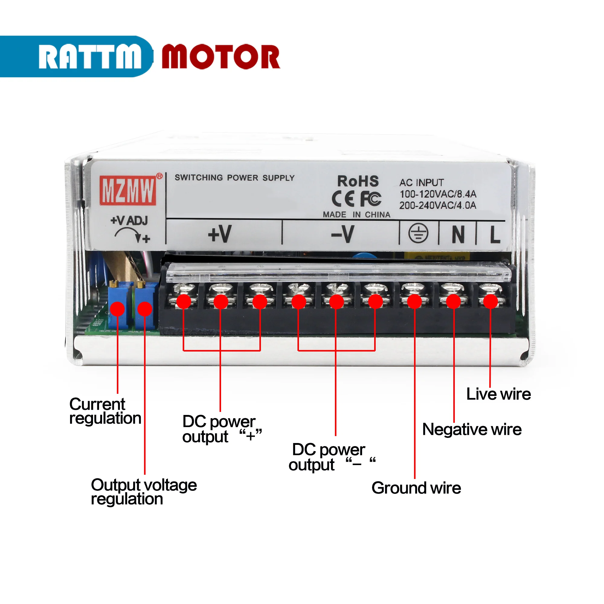 80v 110v 220v unica saida ms 600 36 01