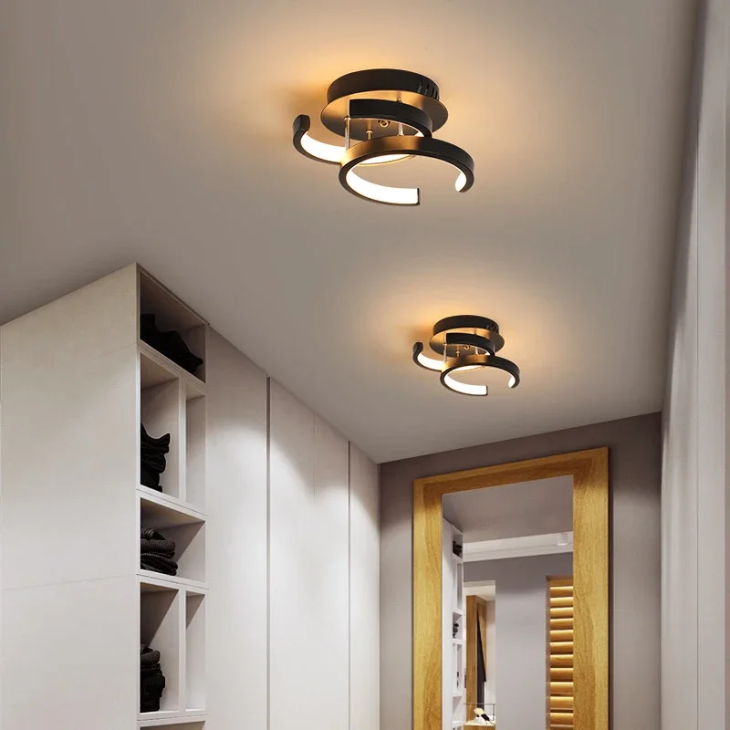 Modern LED Ceiling Lamps Decor For Living Room Bedroom Aisle Corridor Surface Mounted Ceiling Lights Balcony Lighting Fixtures