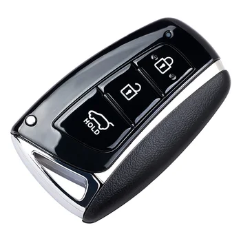 Keyforkess 433MHz CAN ID46 Chip FCC: 95440-2W500 / 95440-2W500 Smart 3 pulsanti telecomando portachiavi per Hyundai Santa Fe 2012-2017 - KEYECU 433MHz CAN ID46 Chip FCC 95440 2W500 95440 2W500 Smart 3 pulsanti telecomando portachiavi