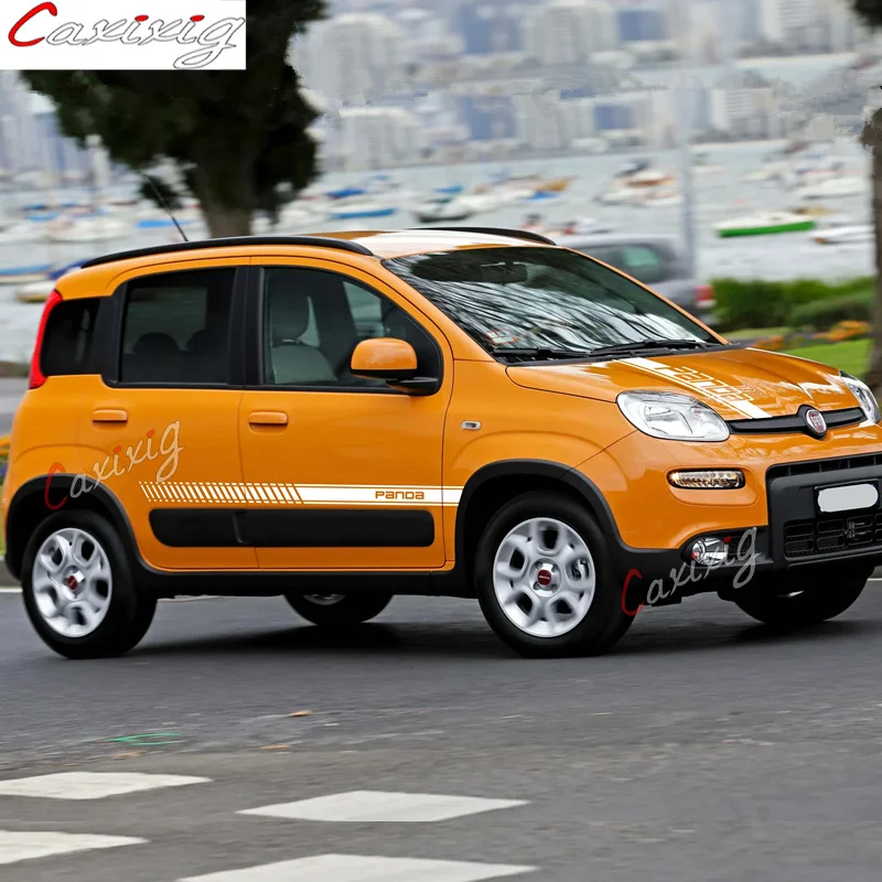 GAFAT Compatibel met Nieuwe FIAT Panda City Cross/Hybrid 2021-2024 2025 Antislipmatten, Panda Cross 2023 Rubbermatten, Middenconsole-matten, Deurnaad-matten [Niet voor 4X4] (Zwart