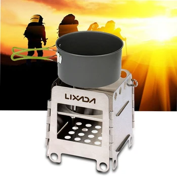 Titanium Folding Camping Stove 1