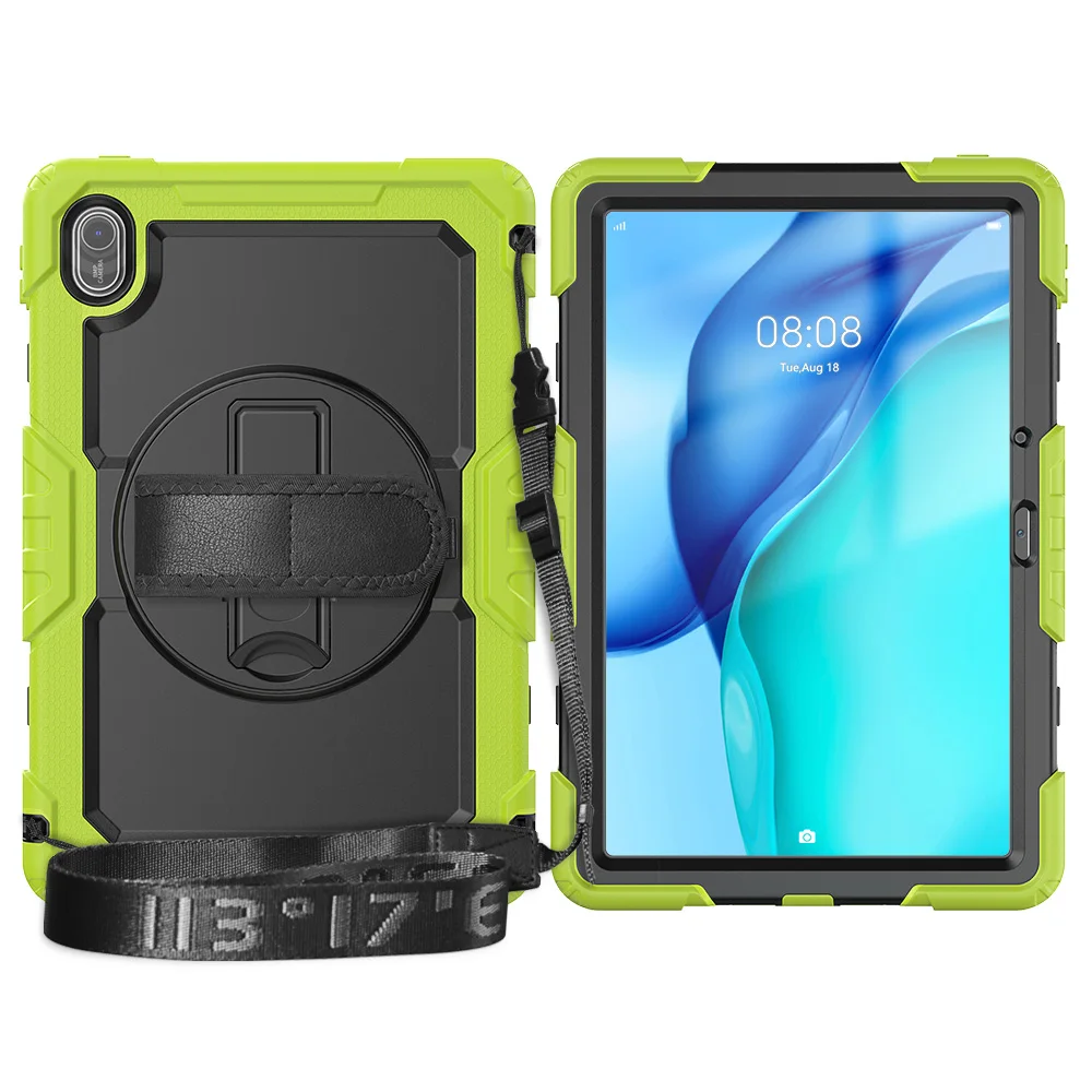 Versatile 11-Inch Tablet Case with Adjustable Stand and Shoulder Strap