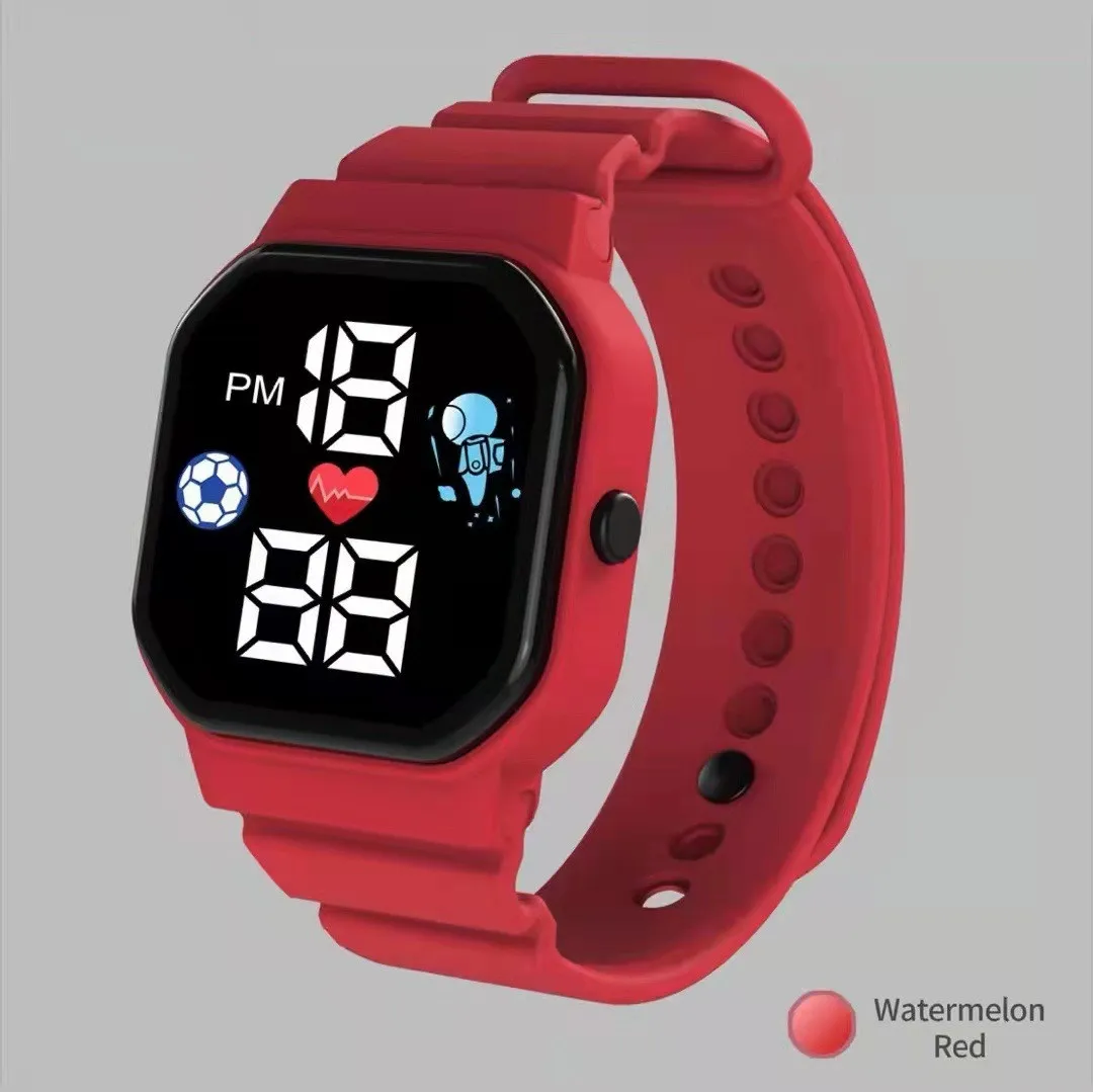 2022 Fashion LED Digital Watches Men Female Clock HD Square Dial Electronic Wrist watch For Women Kids Watches Relogio Feminino