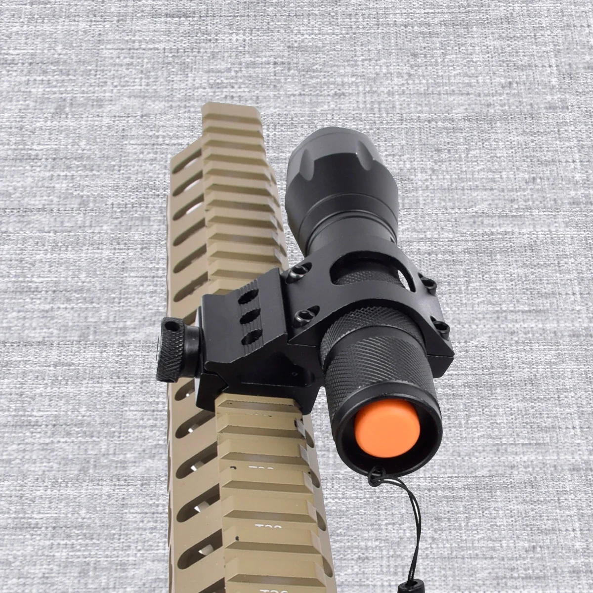 Tactical 25mm Offset Scope Mounts Flashlight Torch Mounts For 20mm Standard Picatinny Rail