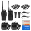 1-4 PCS Baofeng BF-888S UHF Walkie Talkie Long Range VOX Two Way Radio + Earpiece 6