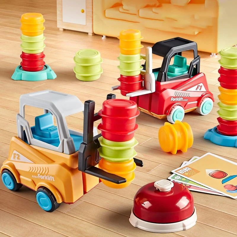 

Crazy Forklift Training Ability To Respond To Kids Toys Interactive Board Games Early Educational Parent-child Matching Toy Gift