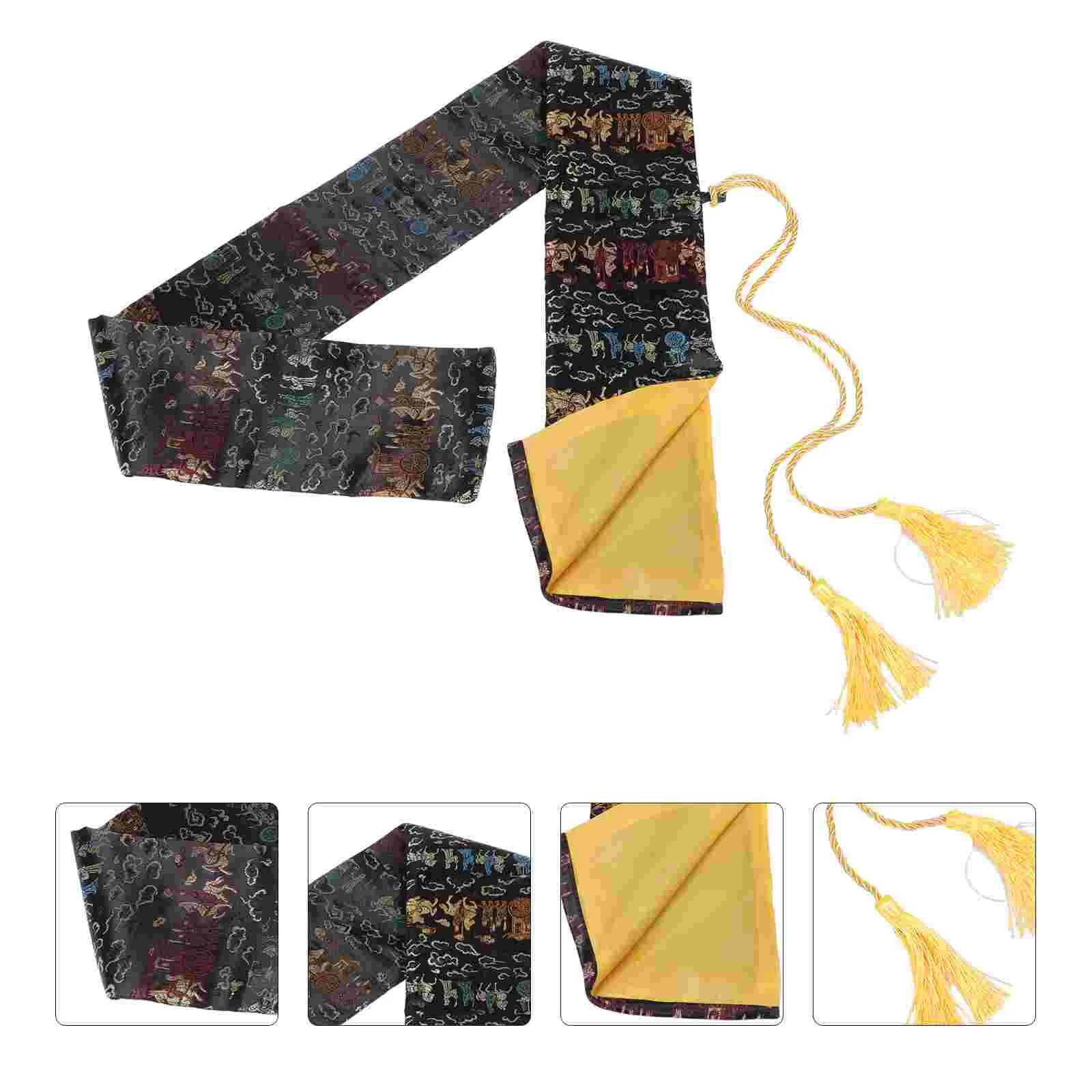 

Silk Sword Bag Pouch for Swords Tai-Chi Container Long Decorative Storage Household Holder