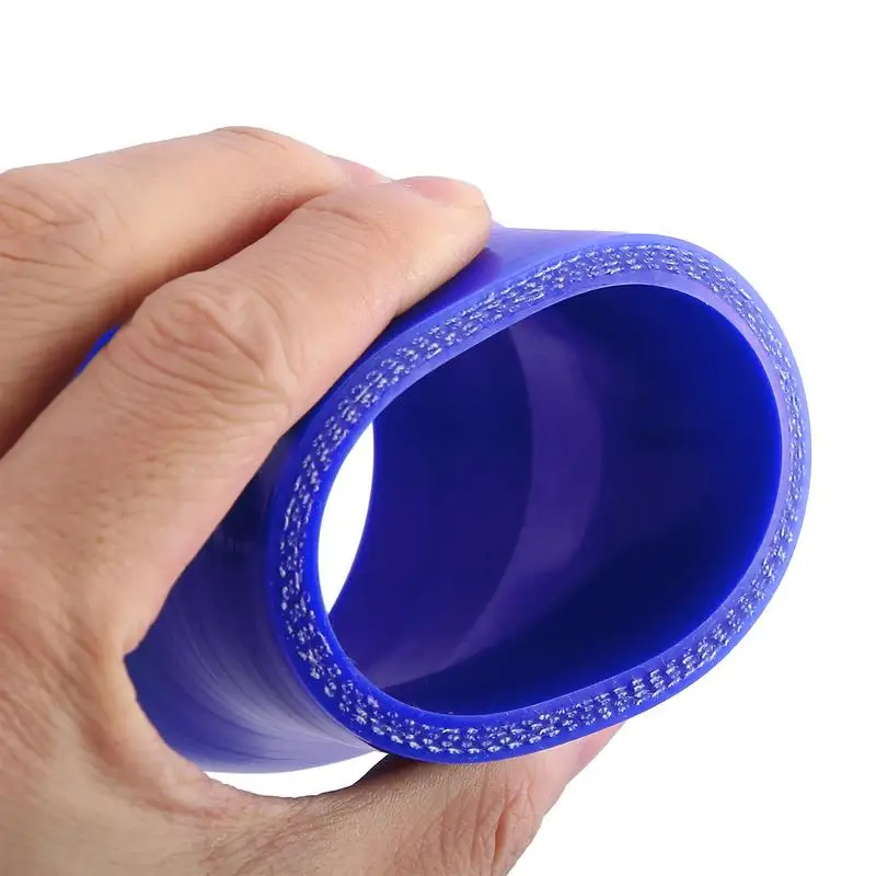 Car Engine Reducer Hose Straight Coupler Hose Fittings Car Turbo Intake Pipe Pipe Connector Coupler Silicone 51-63mm Engine