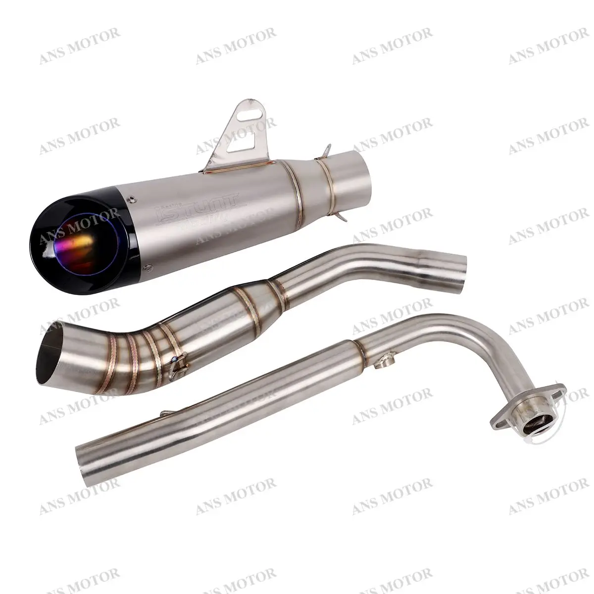 For Kawasaki Z125 13-18 /Z125 PRO-Motorcycle Exhaust Escape Full System Slip On Muffler