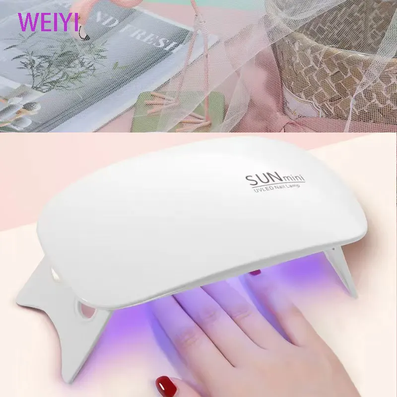Portable Nail Tools UV LED Nail Drying Lamp for Curing All Gel Polishes USB Rechargeable Quick Dry Nail Art Machine