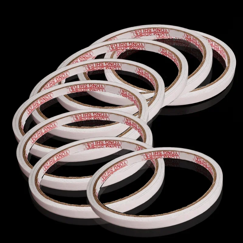 Office Tape Double Sided Strong White Glue Sticker Ultra Thin School Supplies Transparent Heavy Duty Nanos Waterproof Adhesives