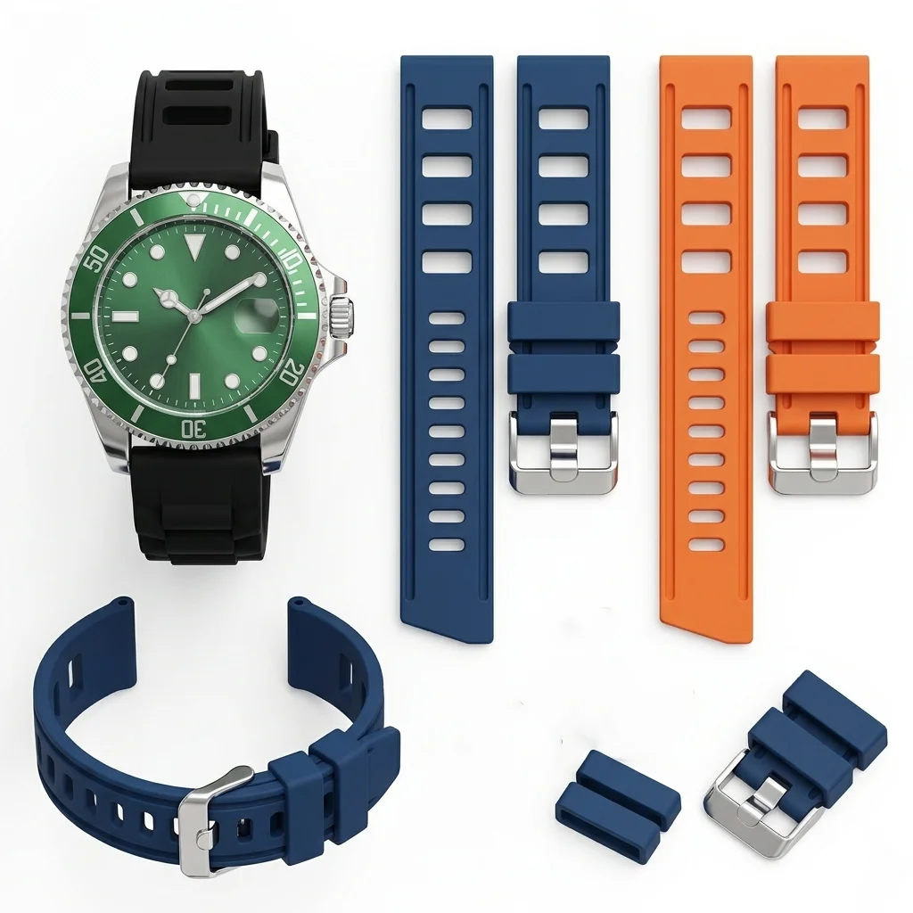 Premium Breathable Silicone Waterproof Sport Band