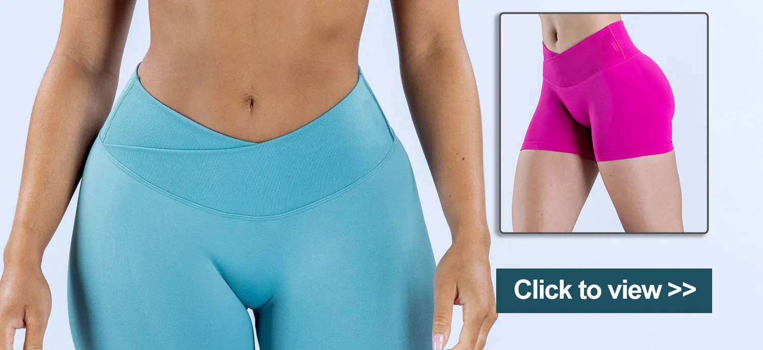 Legging Fitness Crossover Femme Taille Haute