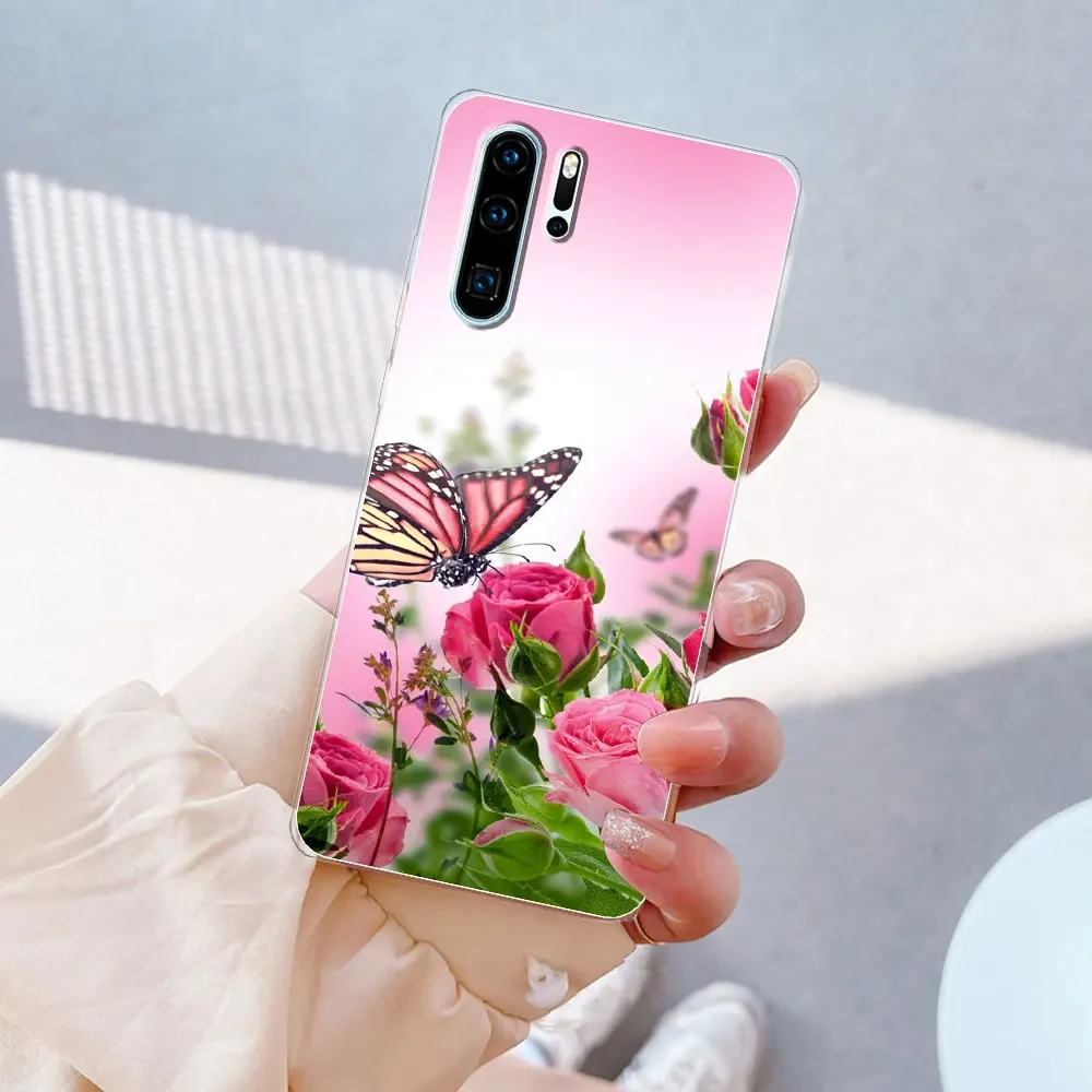 Clear Silicone Phone Case with Cute Design and Protective Bumper