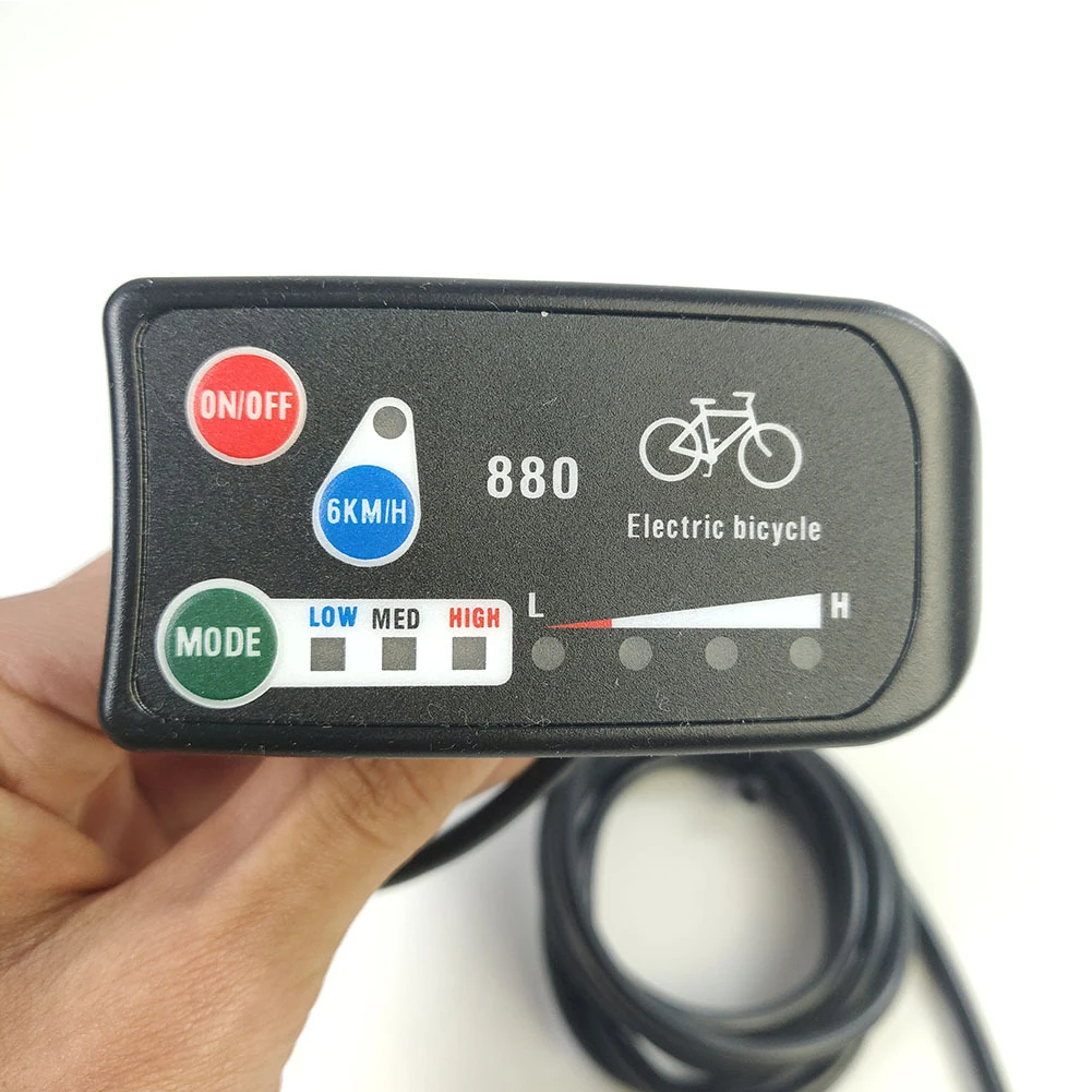 Ebike Lcd-scherm 36V 48V LED880 Elektrische Fiets Display Voor Kt Controller Bike Bedieningspaneel Bike Tool Fiets accessoires