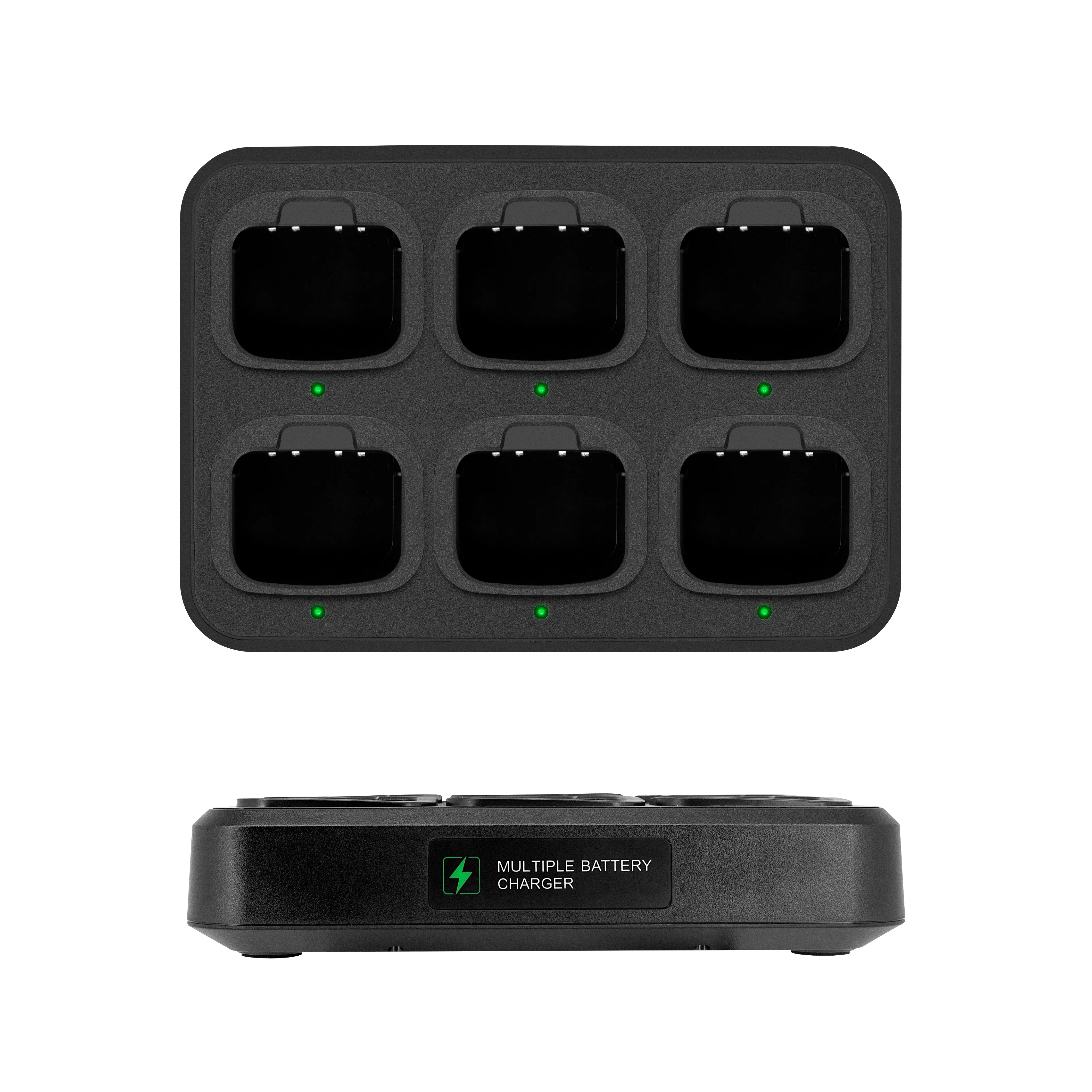 6-Way Multi-Functional Charger Adapter Rapid Charging for PX-777 VEV-3288S VEV-V1000 Walkie Talkie Two Way Radio