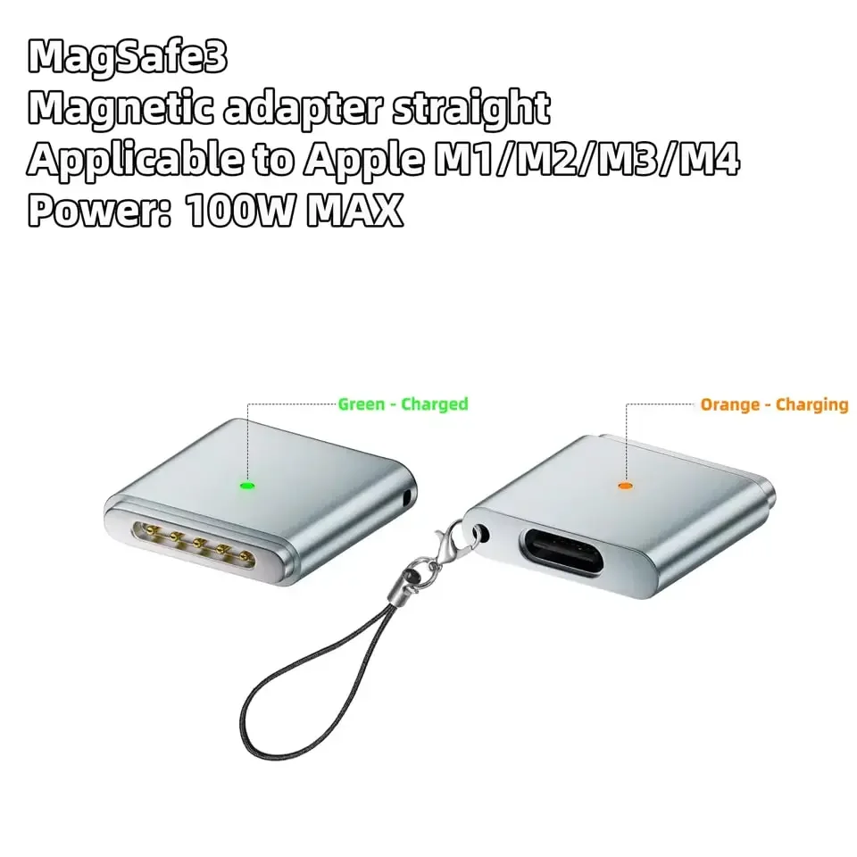 ตัวเลือกสินค้า อะแดปเตอร์ชาร์จ MacBook 100W ชาร์จเร็ว พร้อมแม่เหล็ก