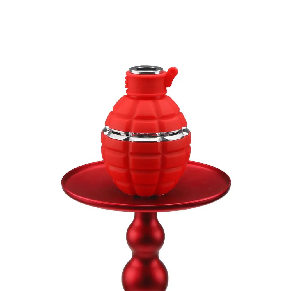 

SY Hookah Creative Cool Hand Grenades Bowl Shisha Charcoal Holder Binding Body Glass Hookah Smoking Accessories Sheesha Gadget