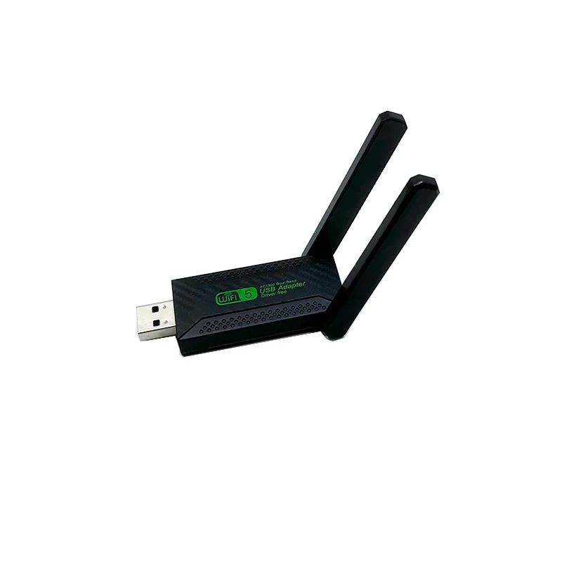 Black MT7612U 1200Mbps 2.4Ghz/5Ghz Dual Band USB WiFi Dongle wifi modem