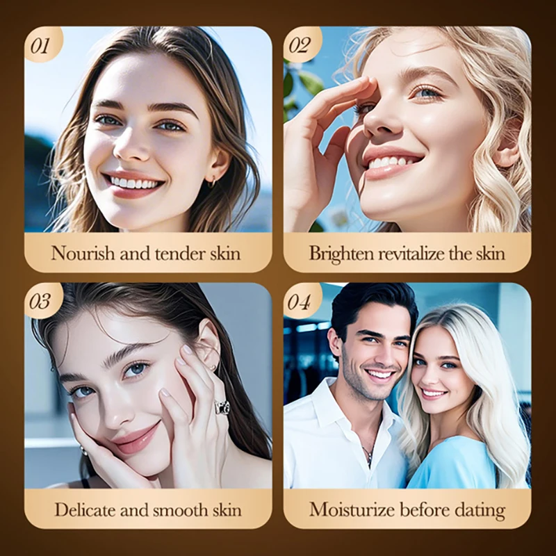 SADOER Vitamin C Capsule Face Cream Whitening Moisturizing Anti-Aging Anti Wrinkles Facial Cream Face Skin Care Products