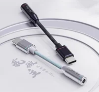 Fiio JA11 HI-RES USB Type C to 3.5mm Earphone Headphone Adapter USB DAC Audio Cable For Phones 1