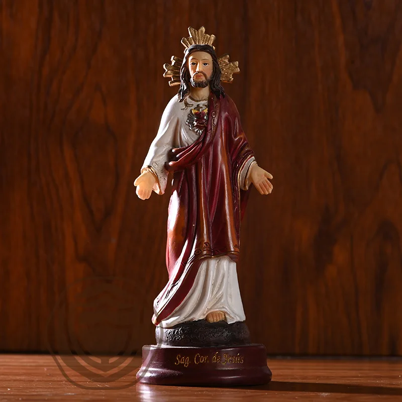 

Statue Of Jesus Ornaments Christian Religious Interior Decoration Gifts Resin Craft Figurines For Decoration Christ Jesus Statue