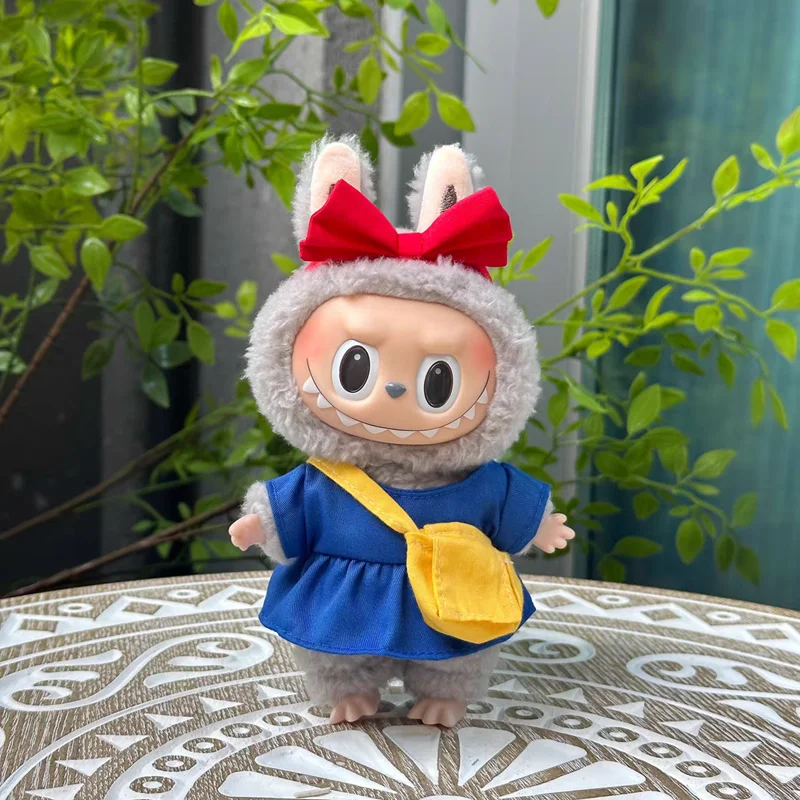 스팟 수제 귀여운 미니 인형 의류 액세서리, 인형에 적합한 면 인형, 포함되지 않음, 17 cm