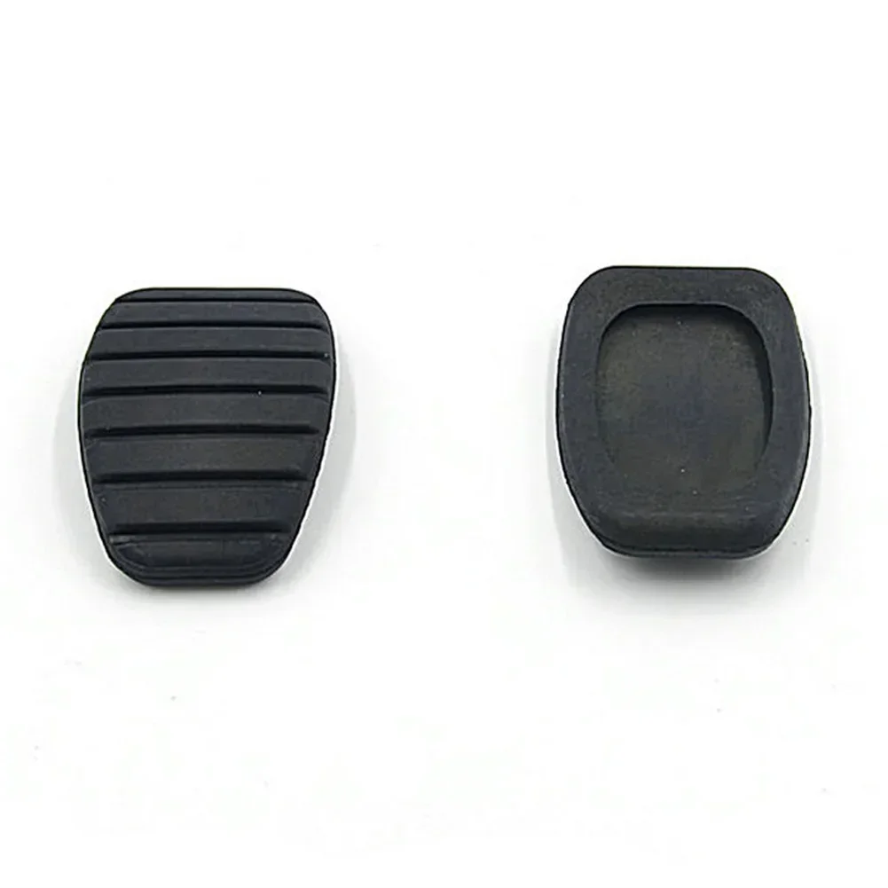 2Pcs Car Brake Clutch Foot Pedal Pad Cover For Clio Laguna Megane Scenic Kangoo