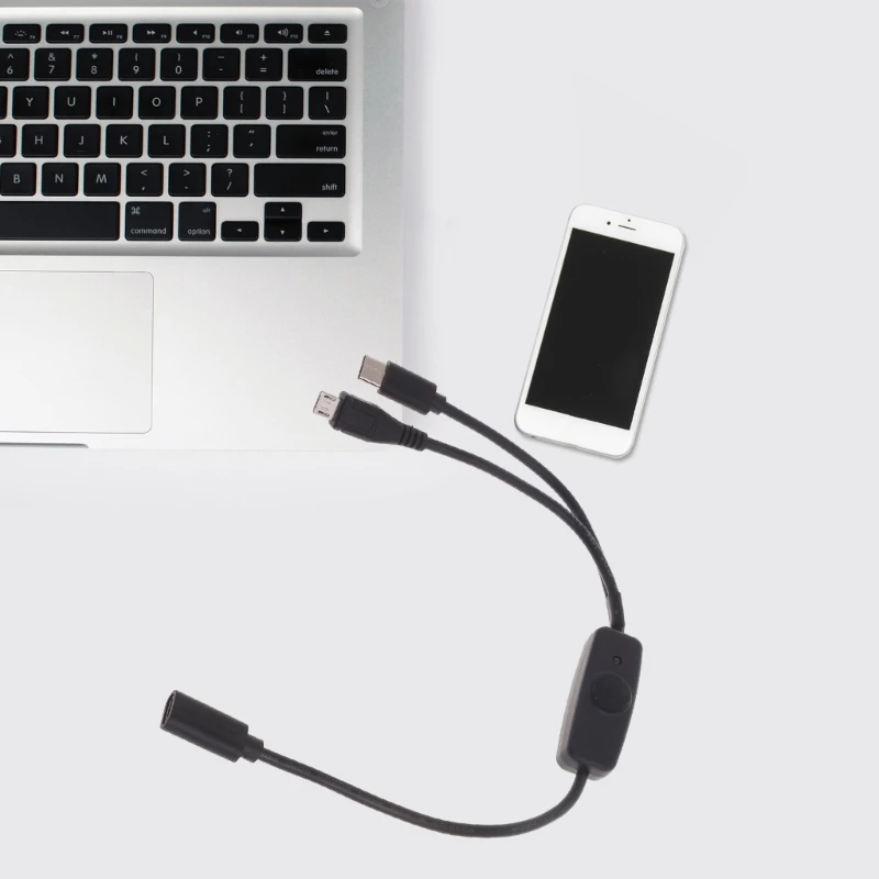 2 In 1 ٱ USB C  ̺(USB C ) ޴ȭ º ġ ִ ũ USB  ̺