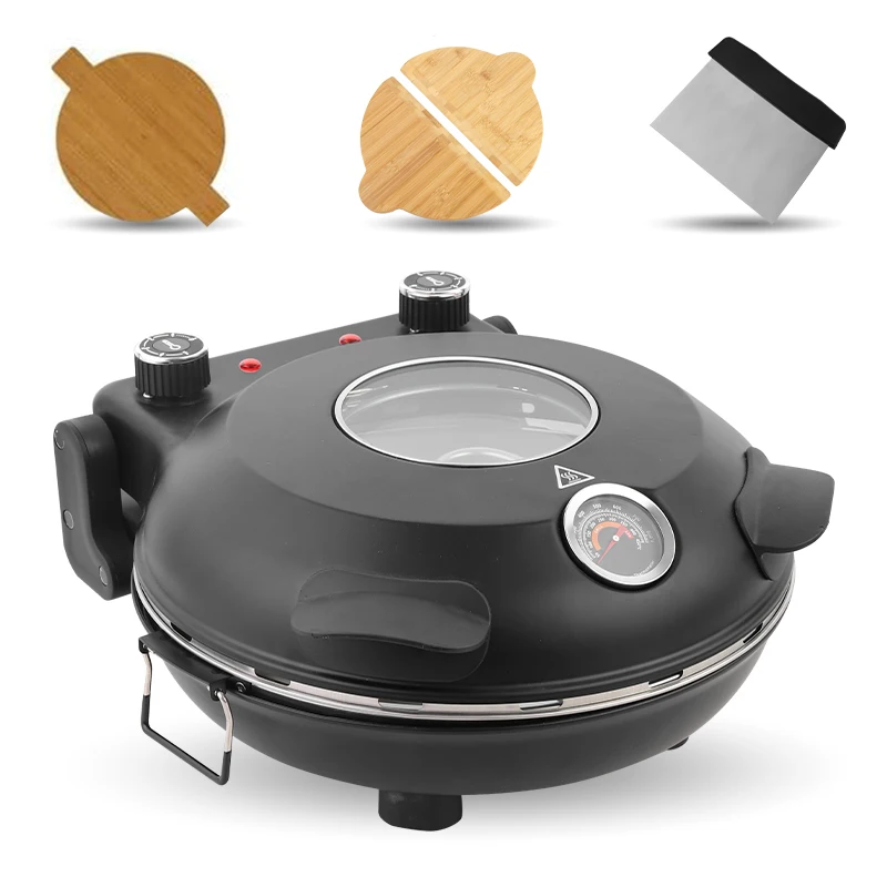 Electric Pizza Oven Indoor Countertop Maker 1200W