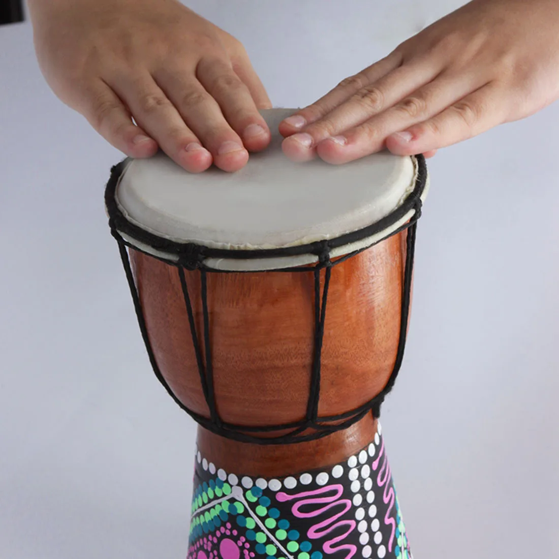 ジャンベ 楽器 アフリカンドラム ミュージカルハンドヘルドパーカッション楽器Djembe